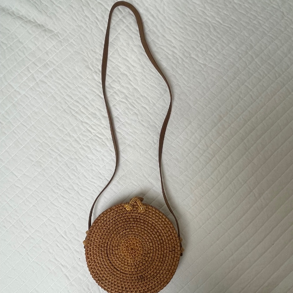 Woven Basket Purse